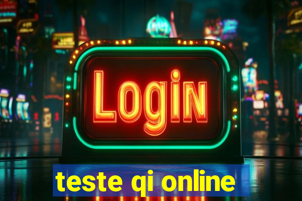 teste qi online