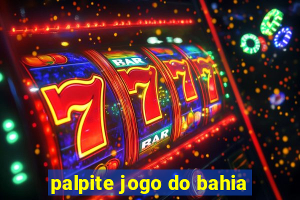 palpite jogo do bahia