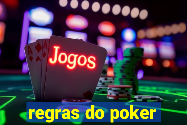 regras do poker