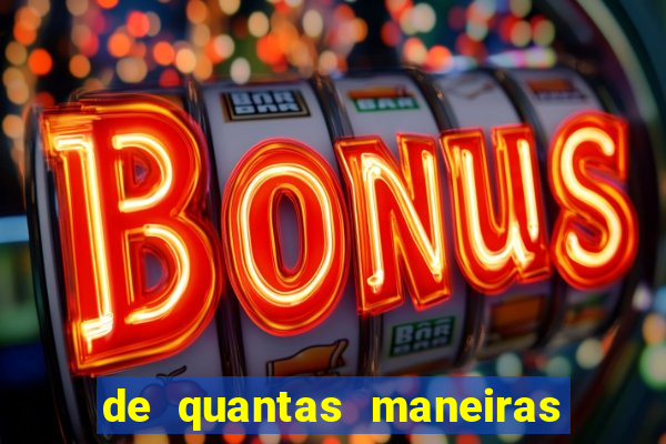 de quantas maneiras podemos extrair 4 cartas de um baralho de 52 cartas