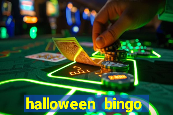 halloween bingo games for kids