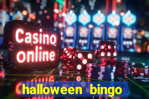 halloween bingo games for kids