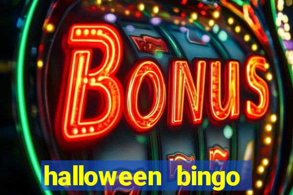 halloween bingo games for kids