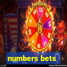 numbers bets