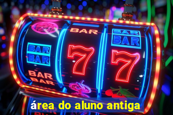 área do aluno antiga