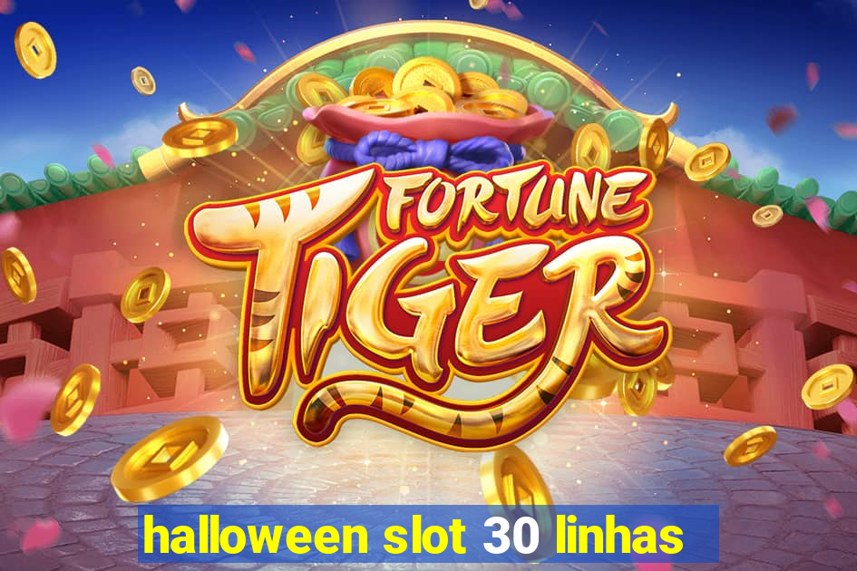 halloween slot 30 linhas