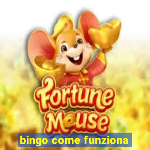 bingo come funziona