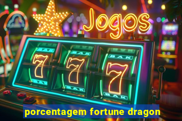 porcentagem fortune dragon