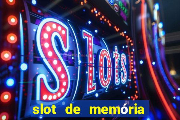 slot de memória ram queimado tem conserto