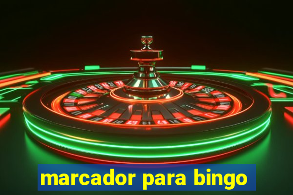 marcador para bingo