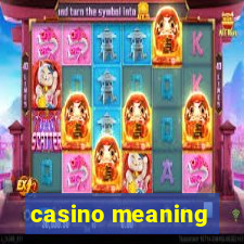 casino meaning