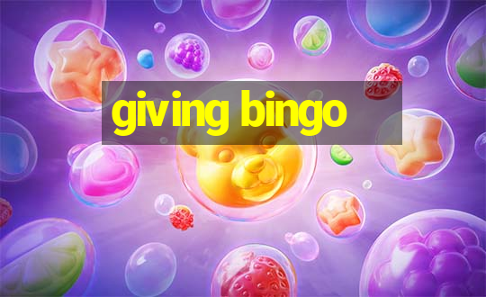 giving bingo