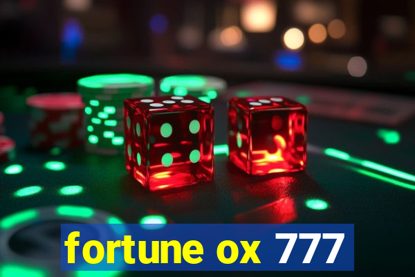 fortune ox 777