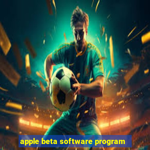 apple beta software program