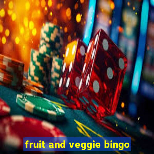 fruit and veggie bingo