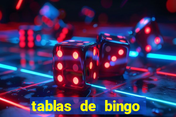 tablas de bingo para imprimir en excel