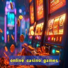 online casino games real money