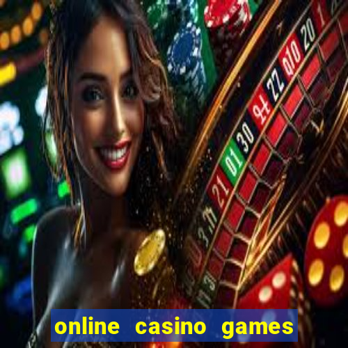 online casino games real money