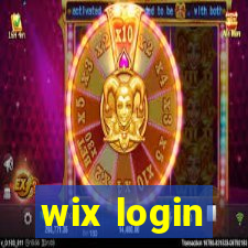 wix login