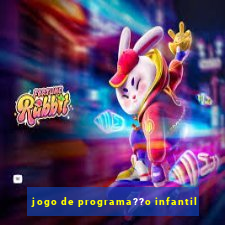 jogo de programa??o infantil