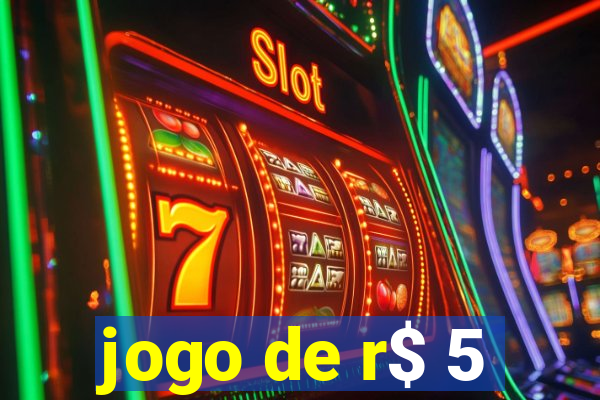 jogo de r$ 5