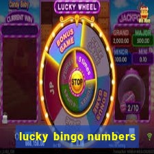 lucky bingo numbers