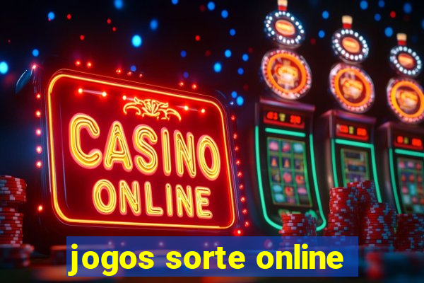 jogos sorte online