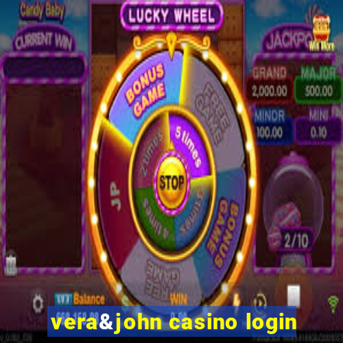 vera&john casino login