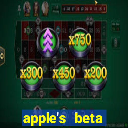 apple's beta software program