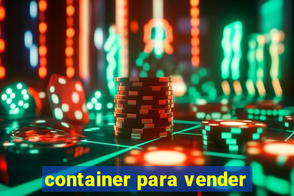 container para vender