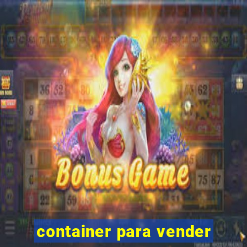 container para vender