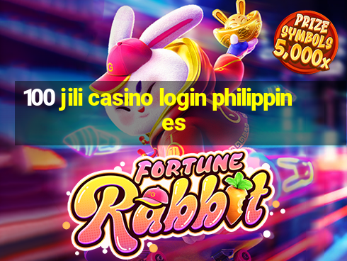 100 jili casino login philippines