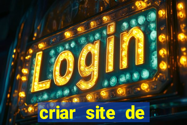 criar site de apostas gratis