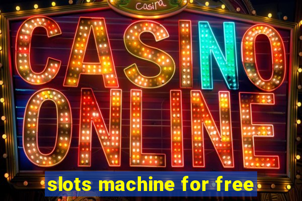 slots machine for free