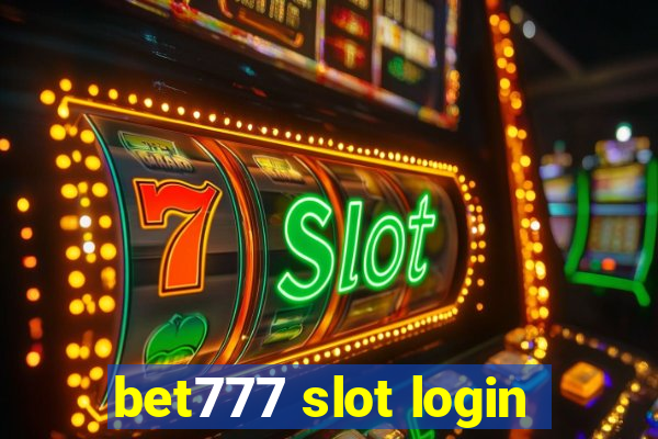 bet777 slot login