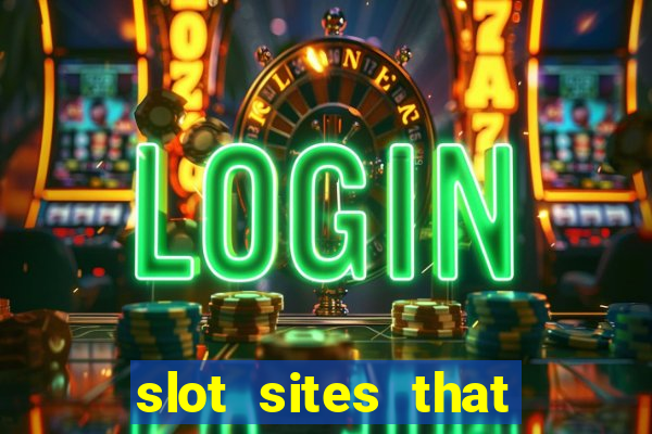 slot sites that accept paypal