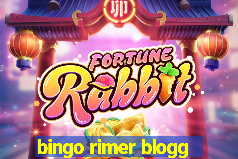 bingo rimer blogg