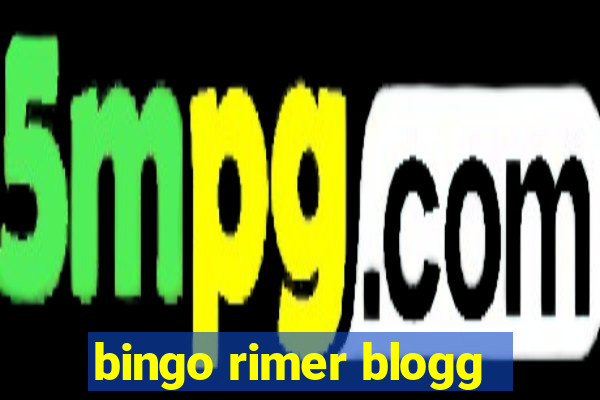 bingo rimer blogg