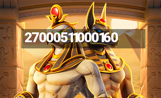 27000511000160