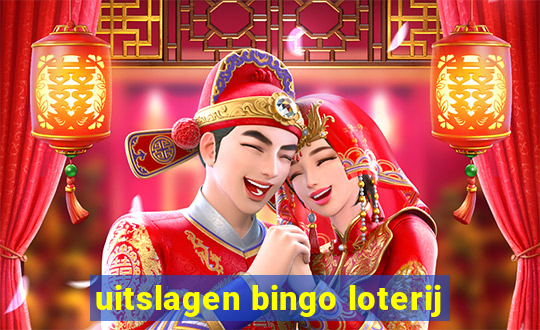 uitslagen bingo loterij