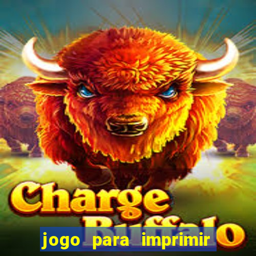 jogo para imprimir e montar