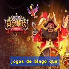 jogos de bingo que ganha dinheiro no pix