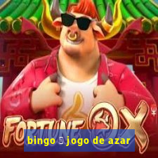 bingo 茅 jogo de azar