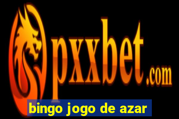 bingo jogo de azar