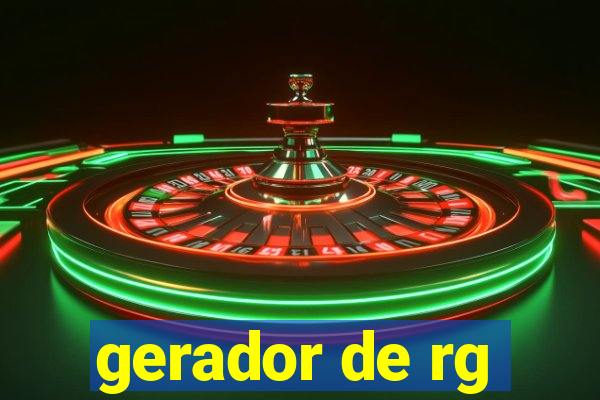 gerador de rg