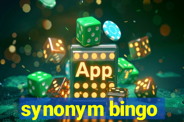 synonym bingo