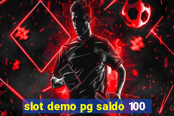 slot demo pg saldo 100