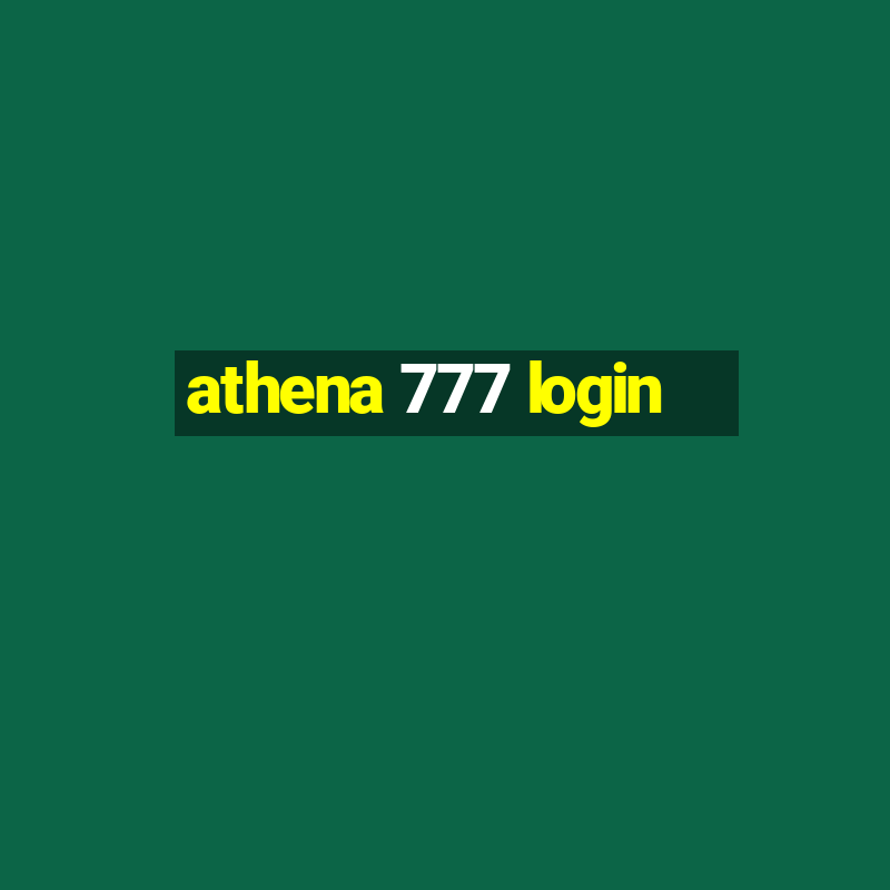 athena 777 login