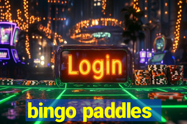 bingo paddles