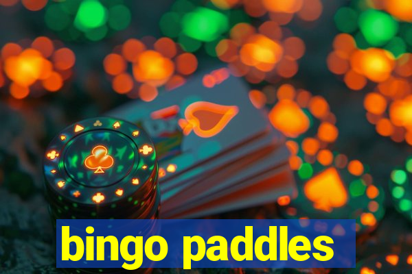 bingo paddles